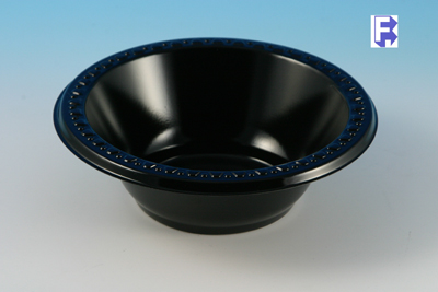 Black Plastic Bowl